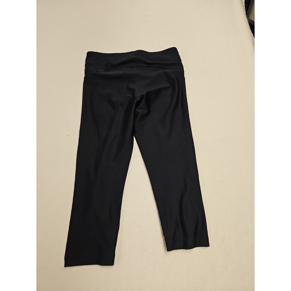 Under Armour Heat Gear Compression Black Capri Activewear Women's M